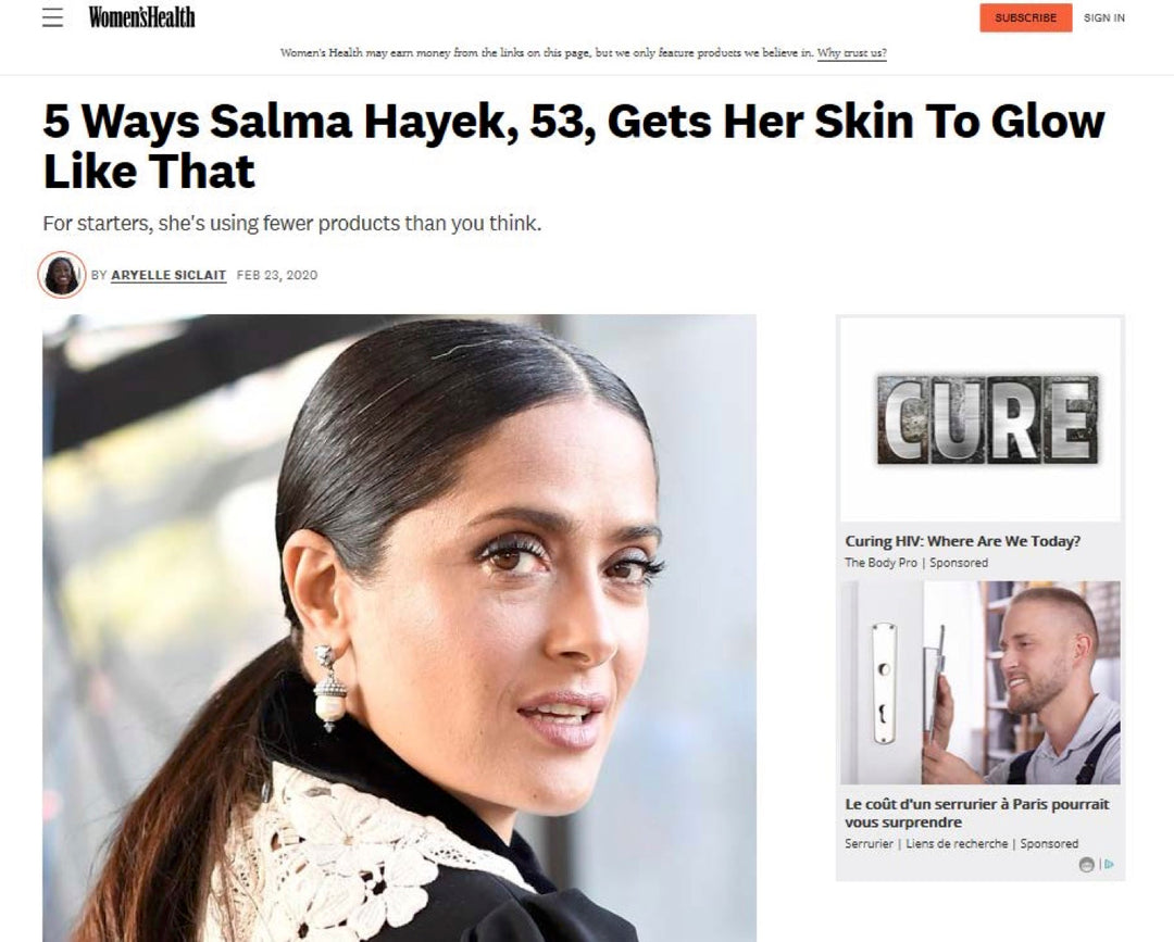 Women's Health - Salma Hayek